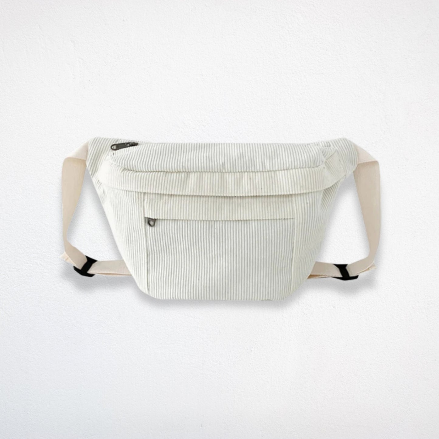Sac Bandoulière Banane XXL blanc