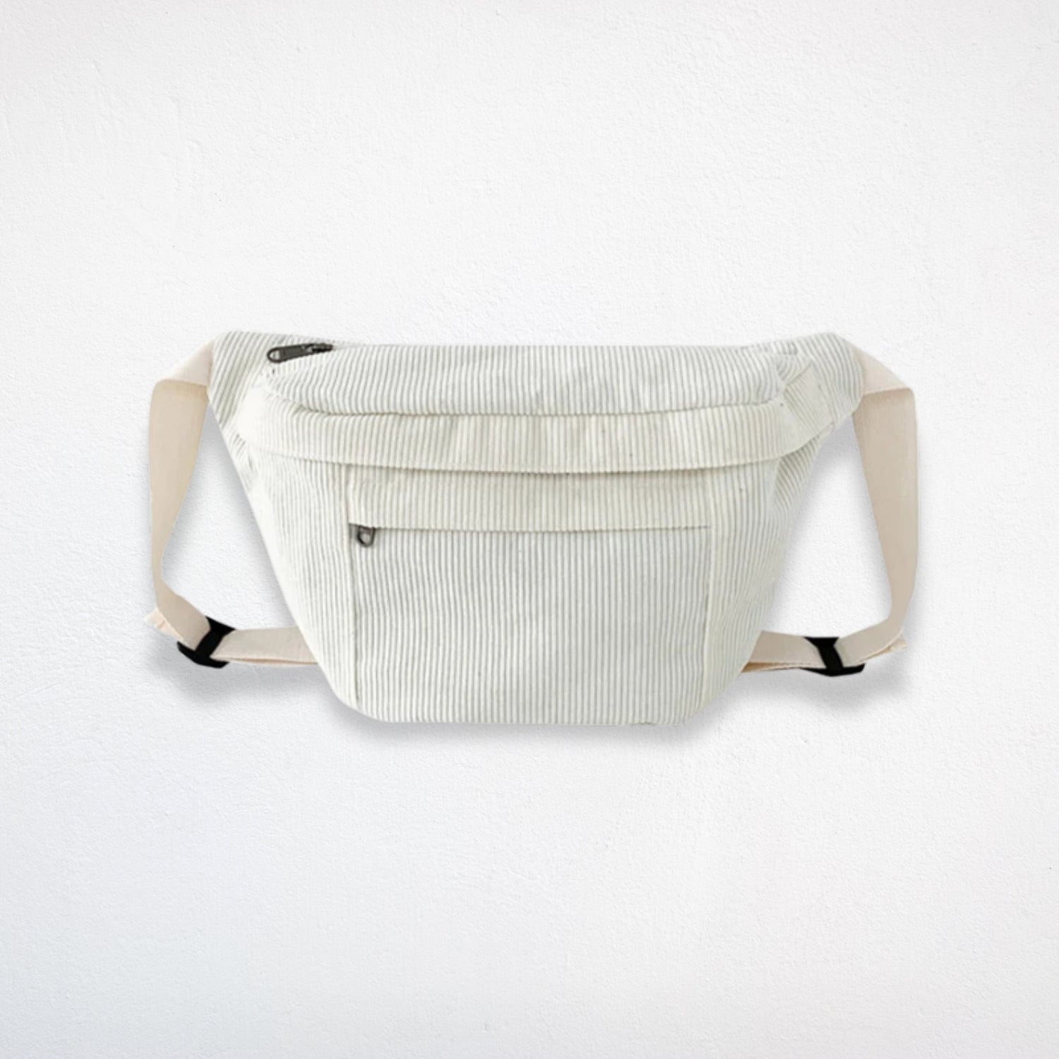 Sac Bandoulière Banane XXL blanc