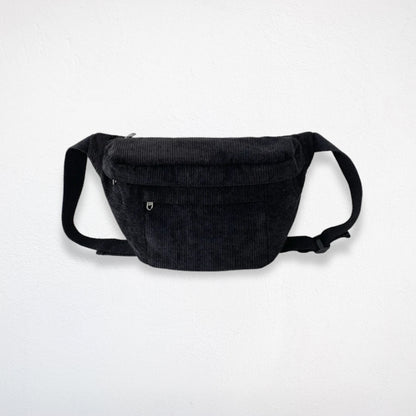 Sac Bandoulière Banane XXL noir