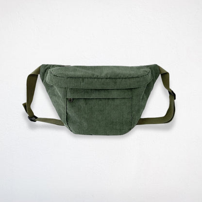 Sac Bandoulière Banane XXL vert