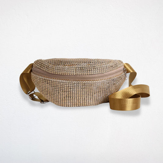 sac banane doré pas cher