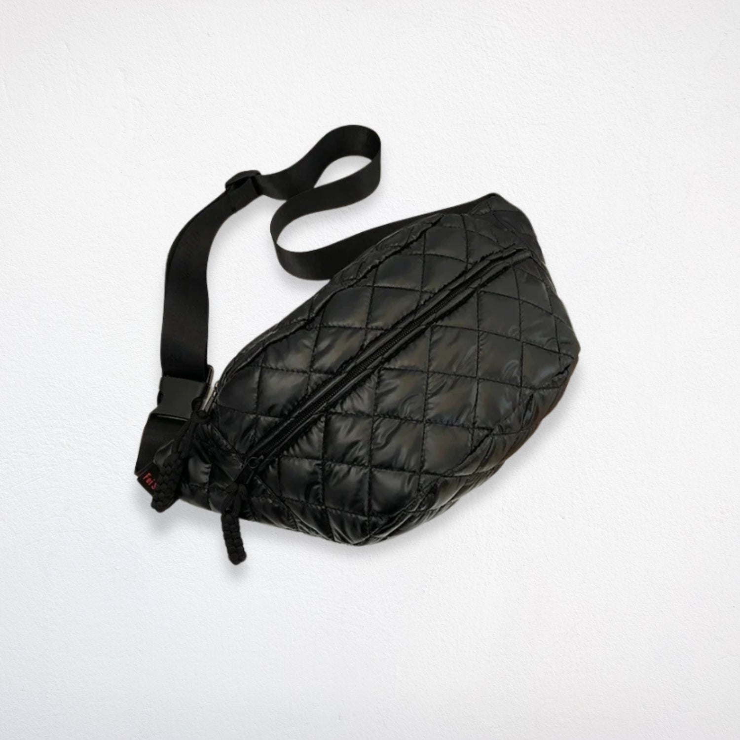 sac banane doudoune noir