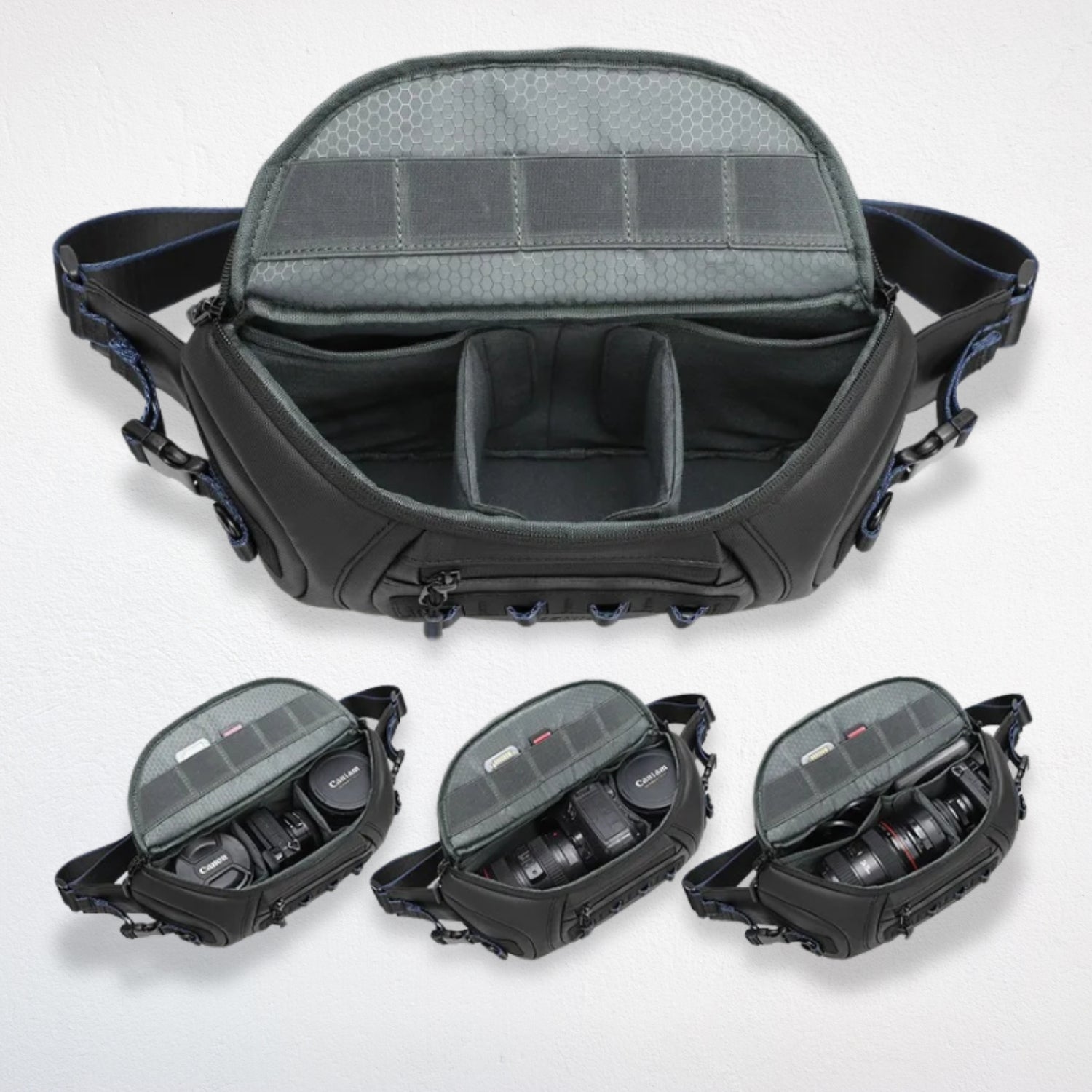 Sac Caméra ouvert