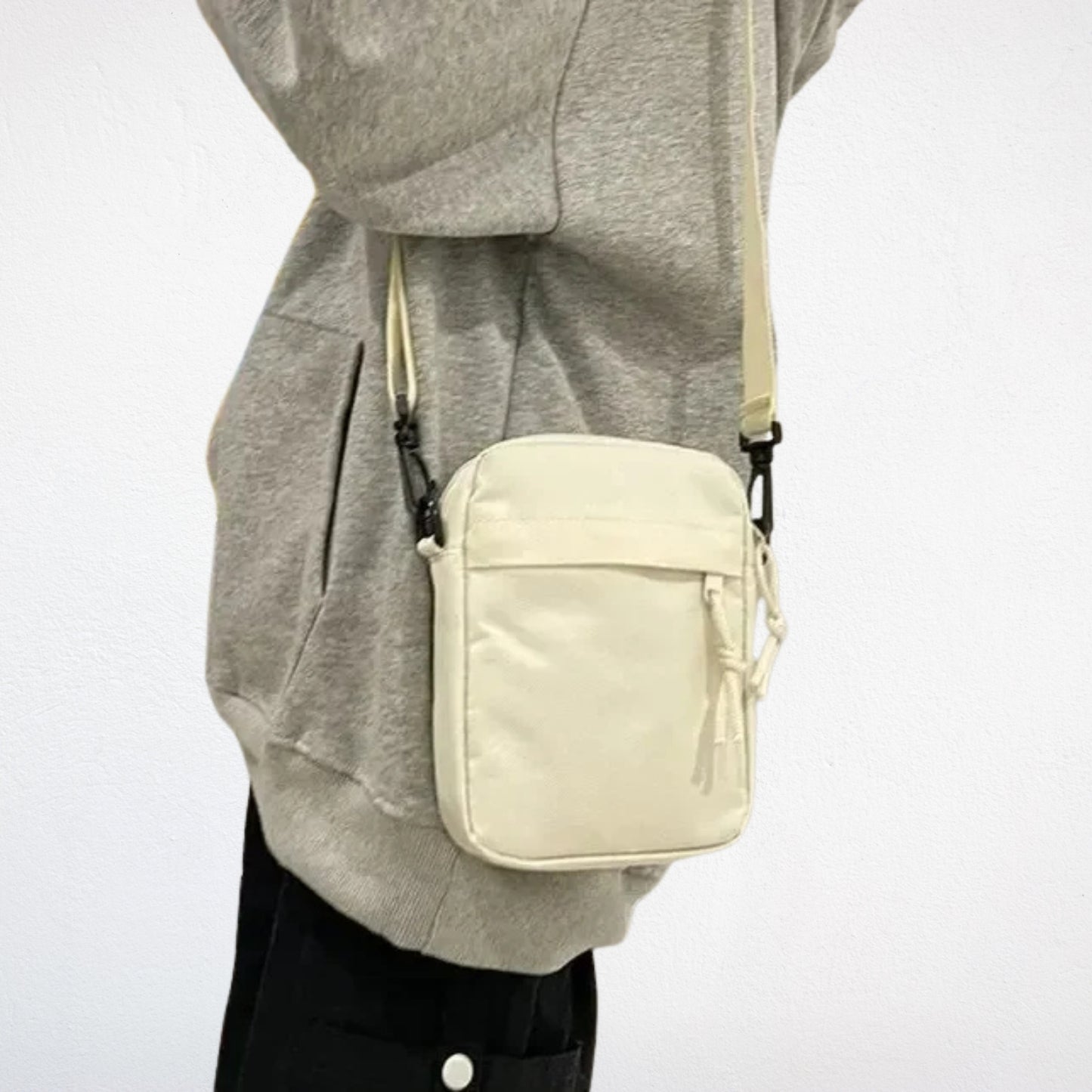 Sacoche Oxford blanc
