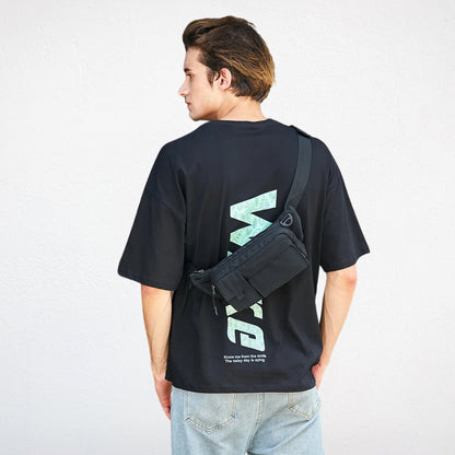 Sac Crossbody Homme porté 3