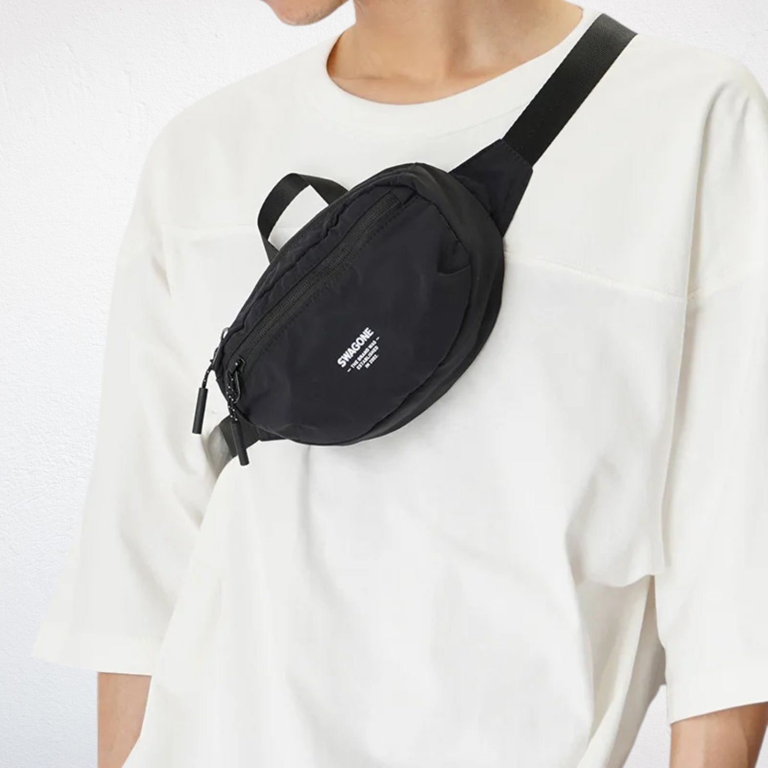 Sac Banane Homme Sport Expert noir