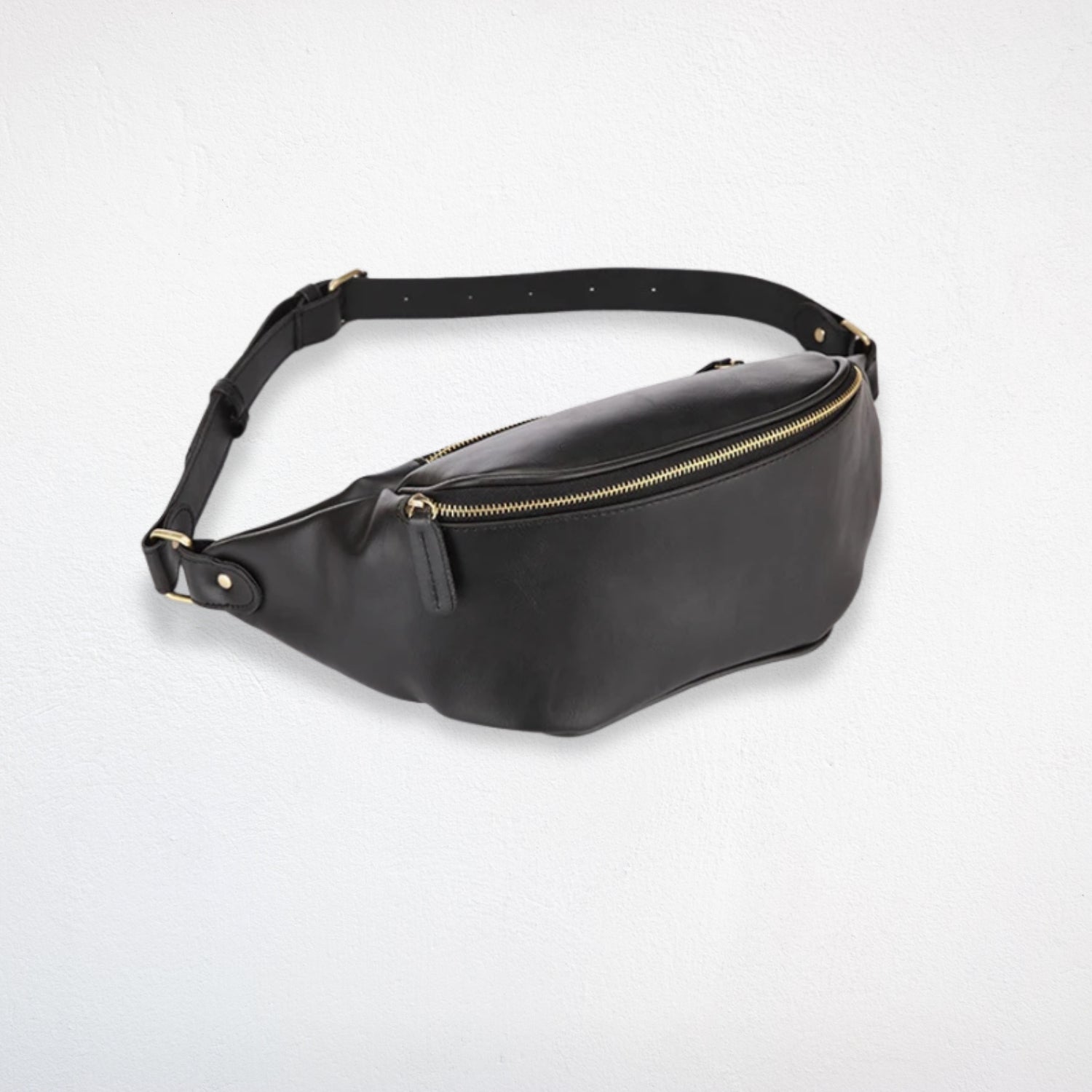 Sac De Taille noir trois quarts