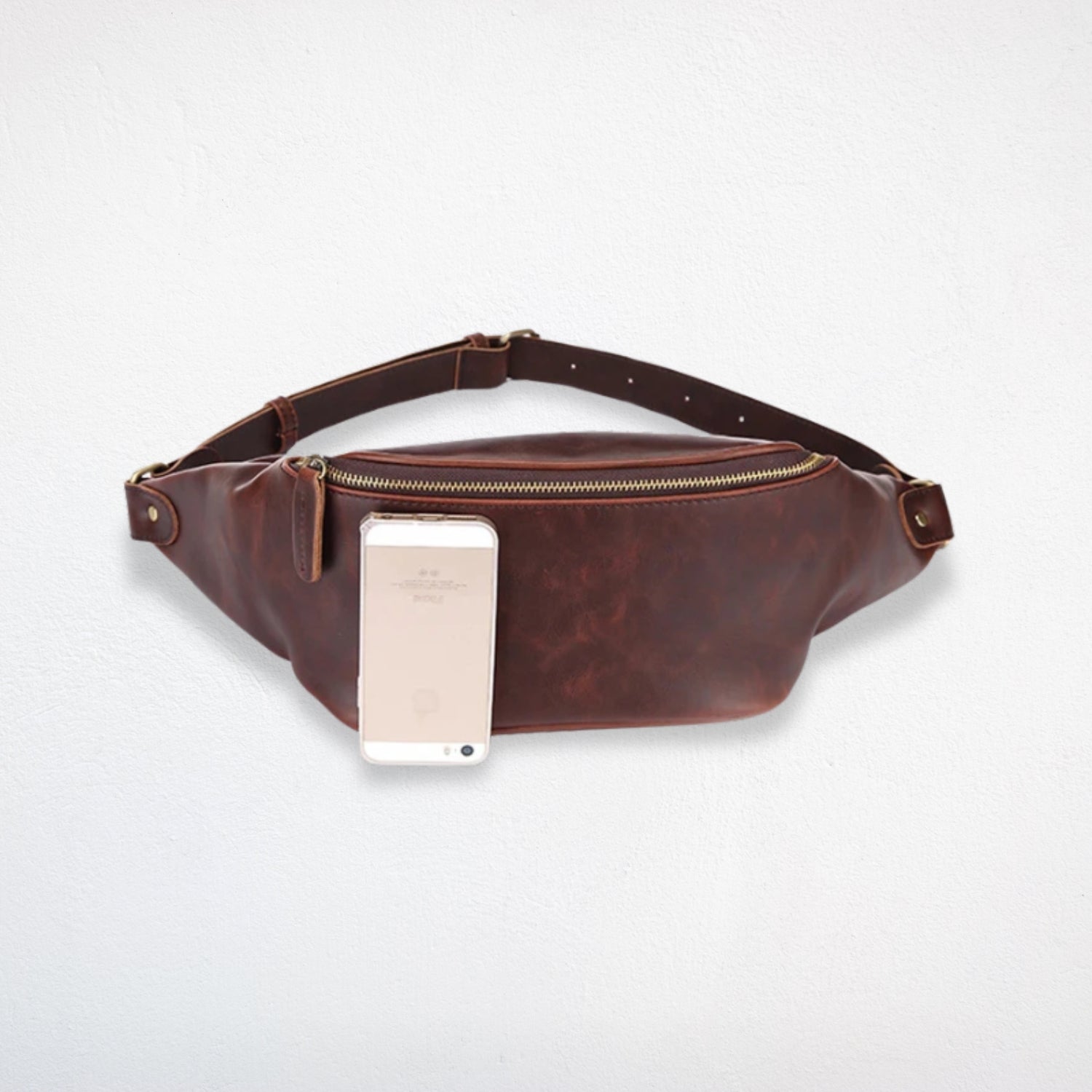 Sac De Taille marron smartphone