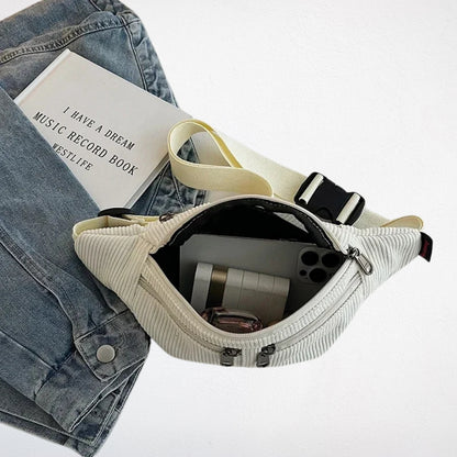 Sac Corduroy ouvert