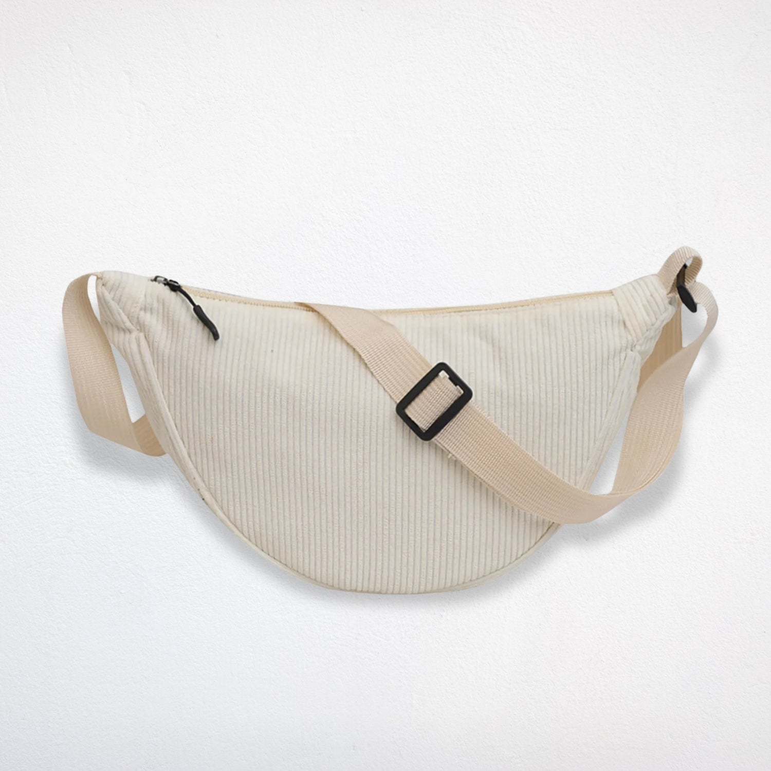 Sac Banane Demi-Lune Femme blanc