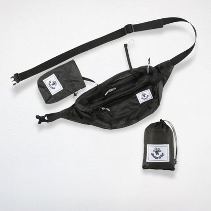 Sac De Taille Randonnée gris foncé