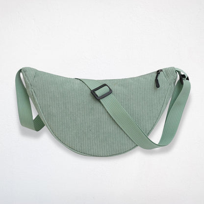 Sac Banane Demi-Lune Femme vert