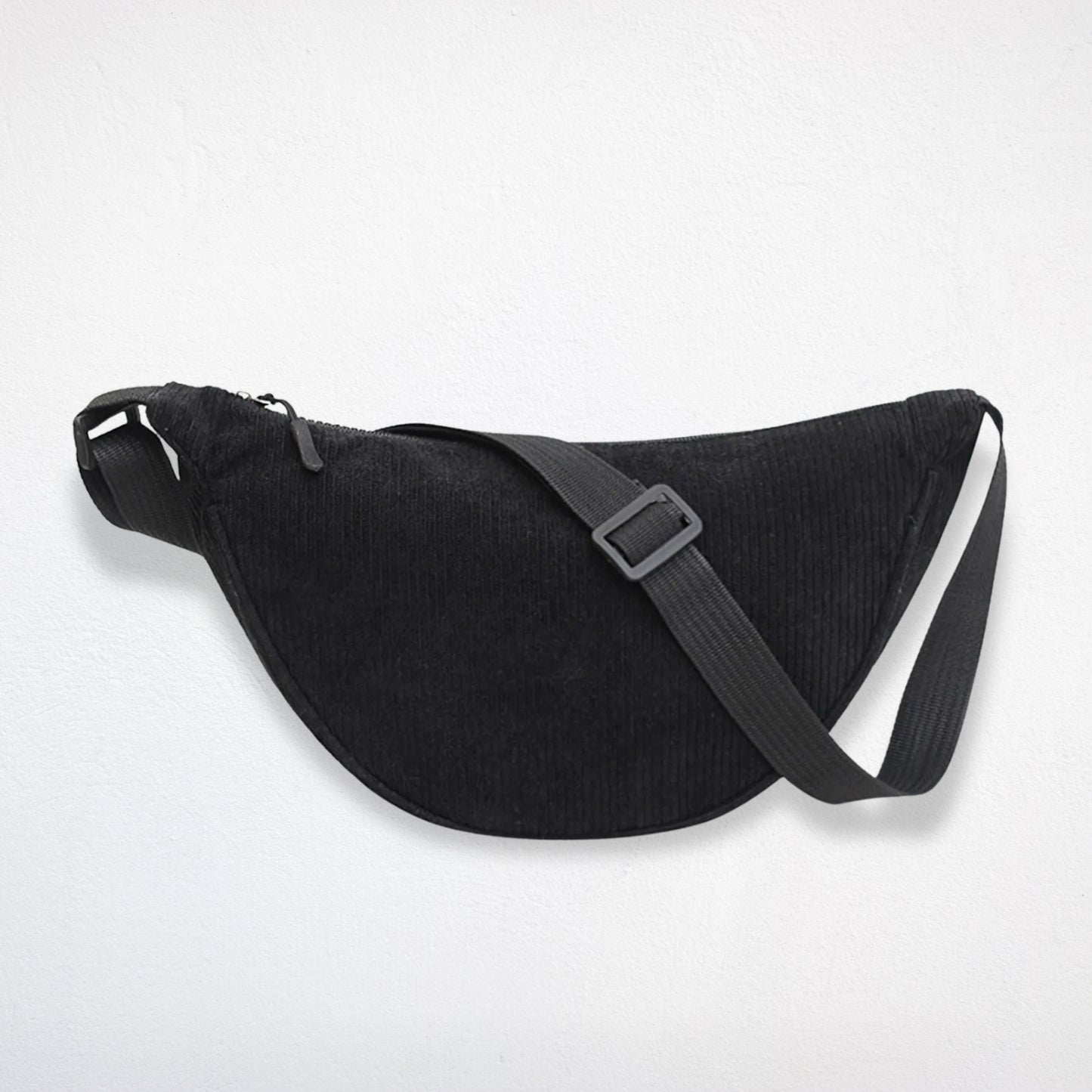 Sac Banane Demi-Lune Femme noir
