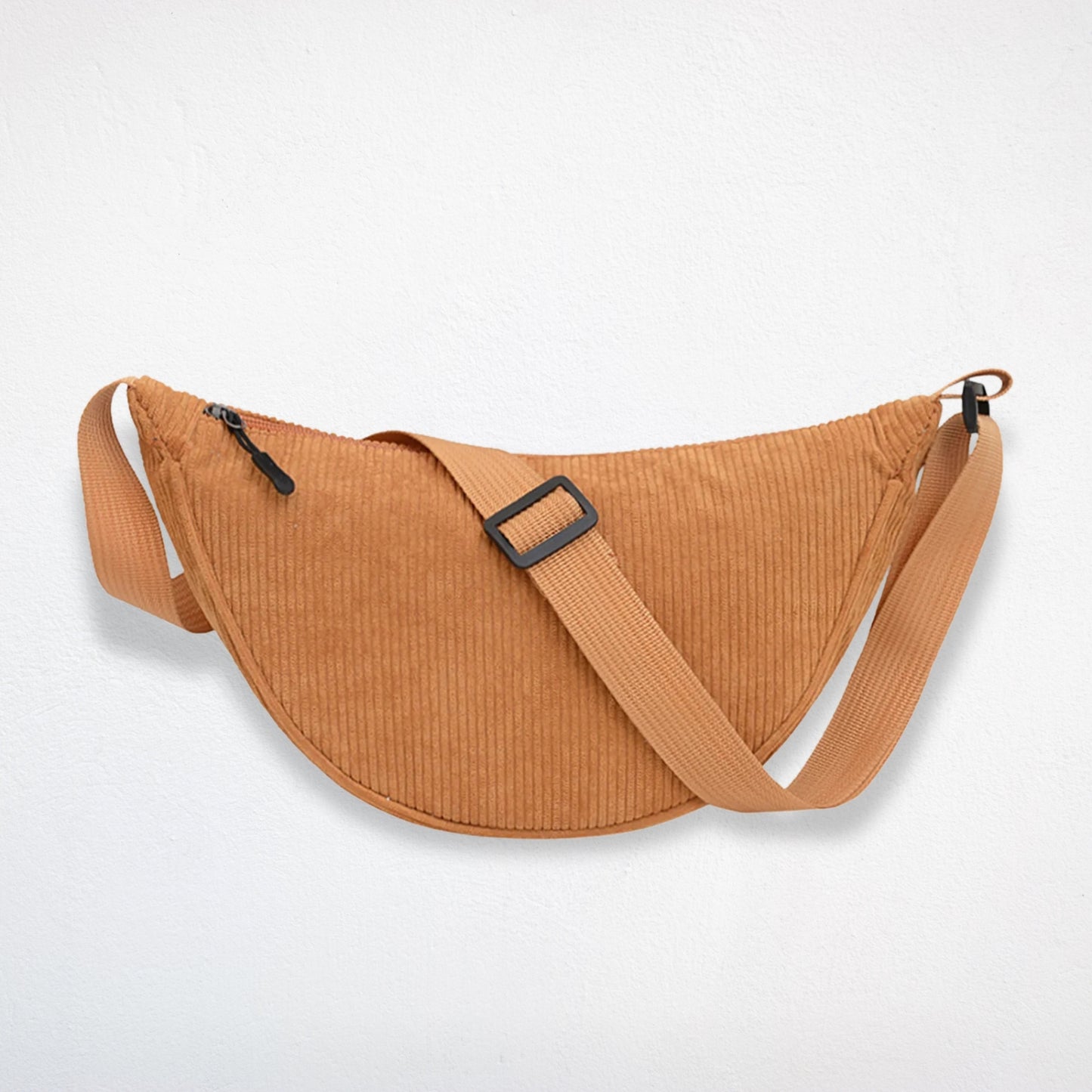 Sac Banane Demi-Lune Femme marron
