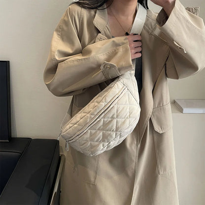 Sac Banane Coton beige