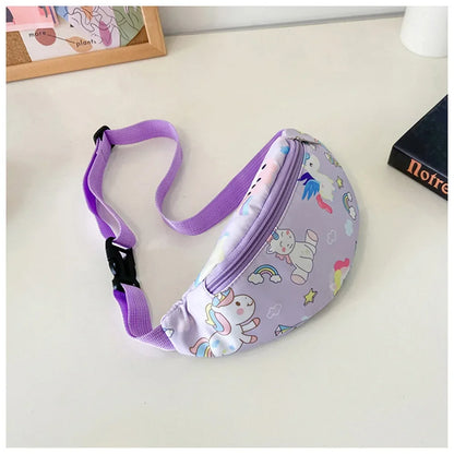 Sac à Main Licorne Enfant violet posé