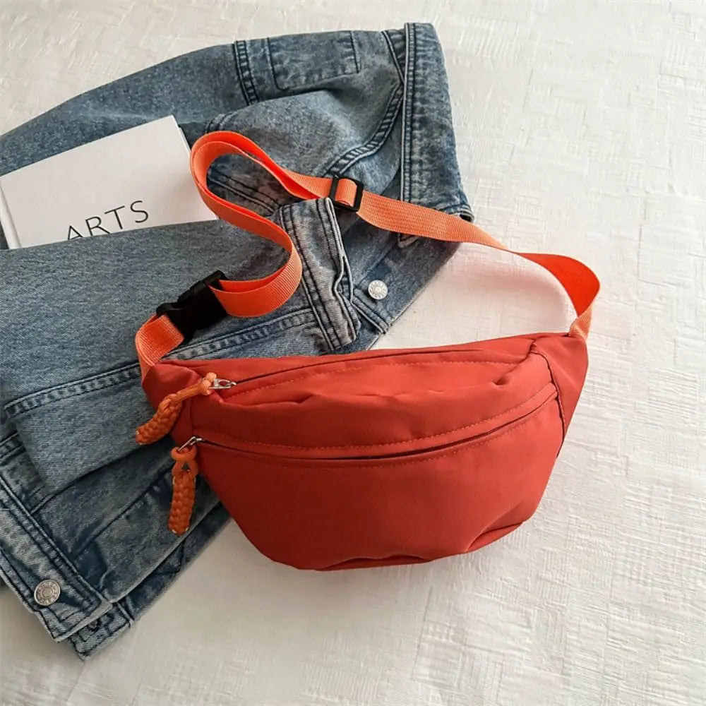 Sac Banane Demi-Lune rouge