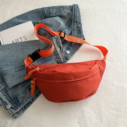 Sac Banane Demi-Lune rouge