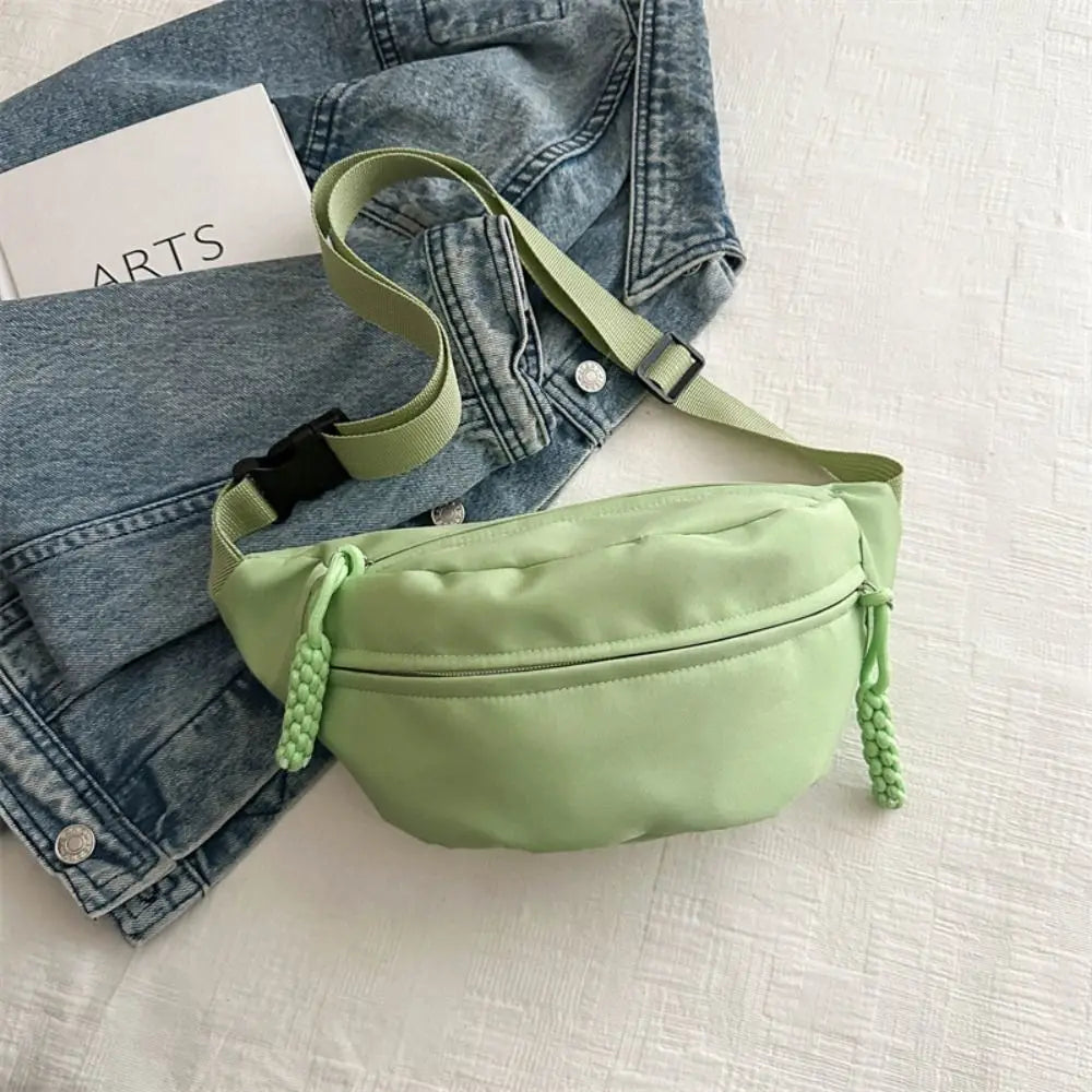 Sac Banane Demi-Lune vert