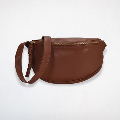 Sac Demi-Lune Cuir Femme - Cléophée
