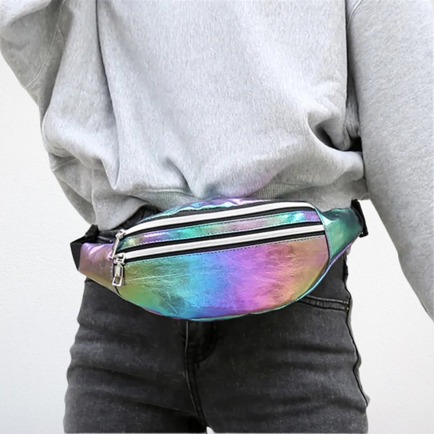 Sac Banane Holographique pour Femme - Kyros