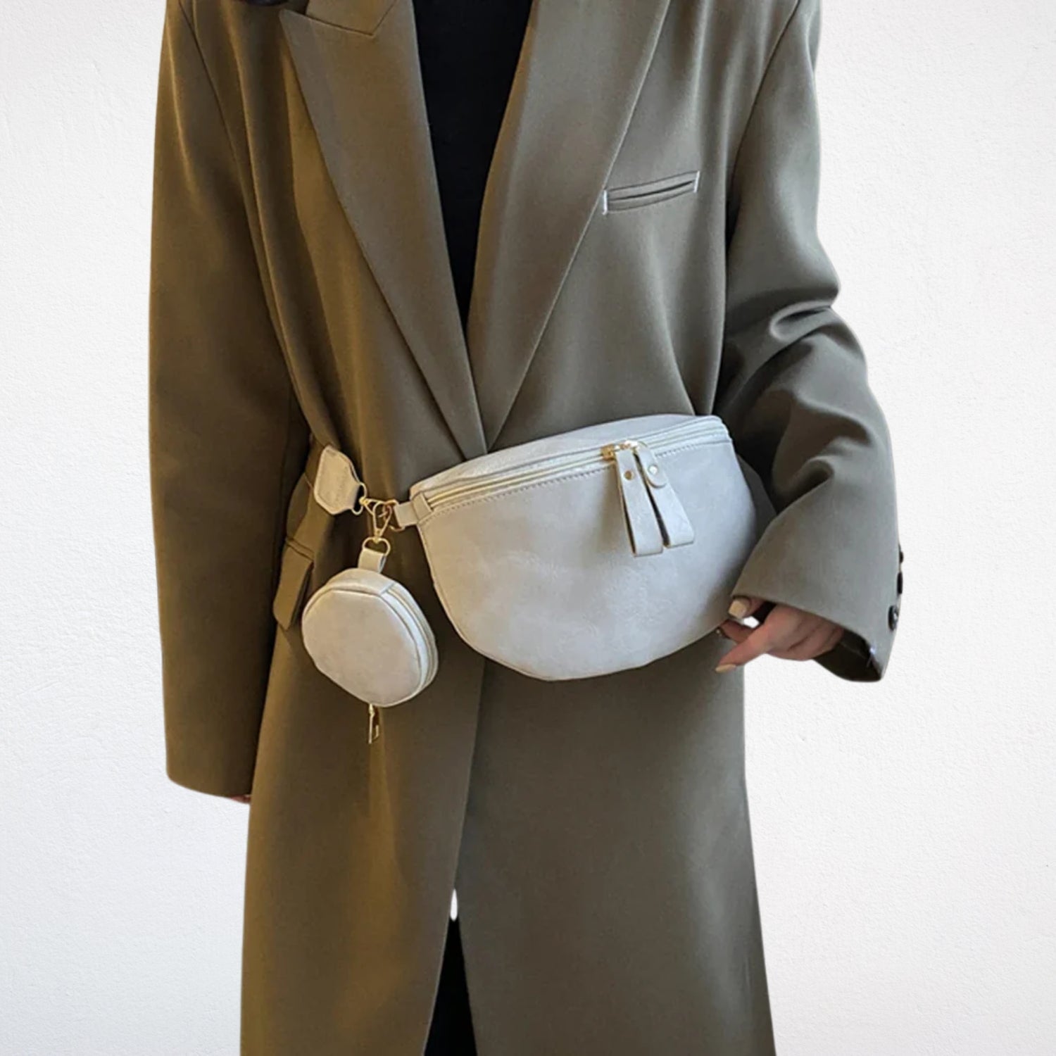 Sac Bandoulière Banane Femme - Lior