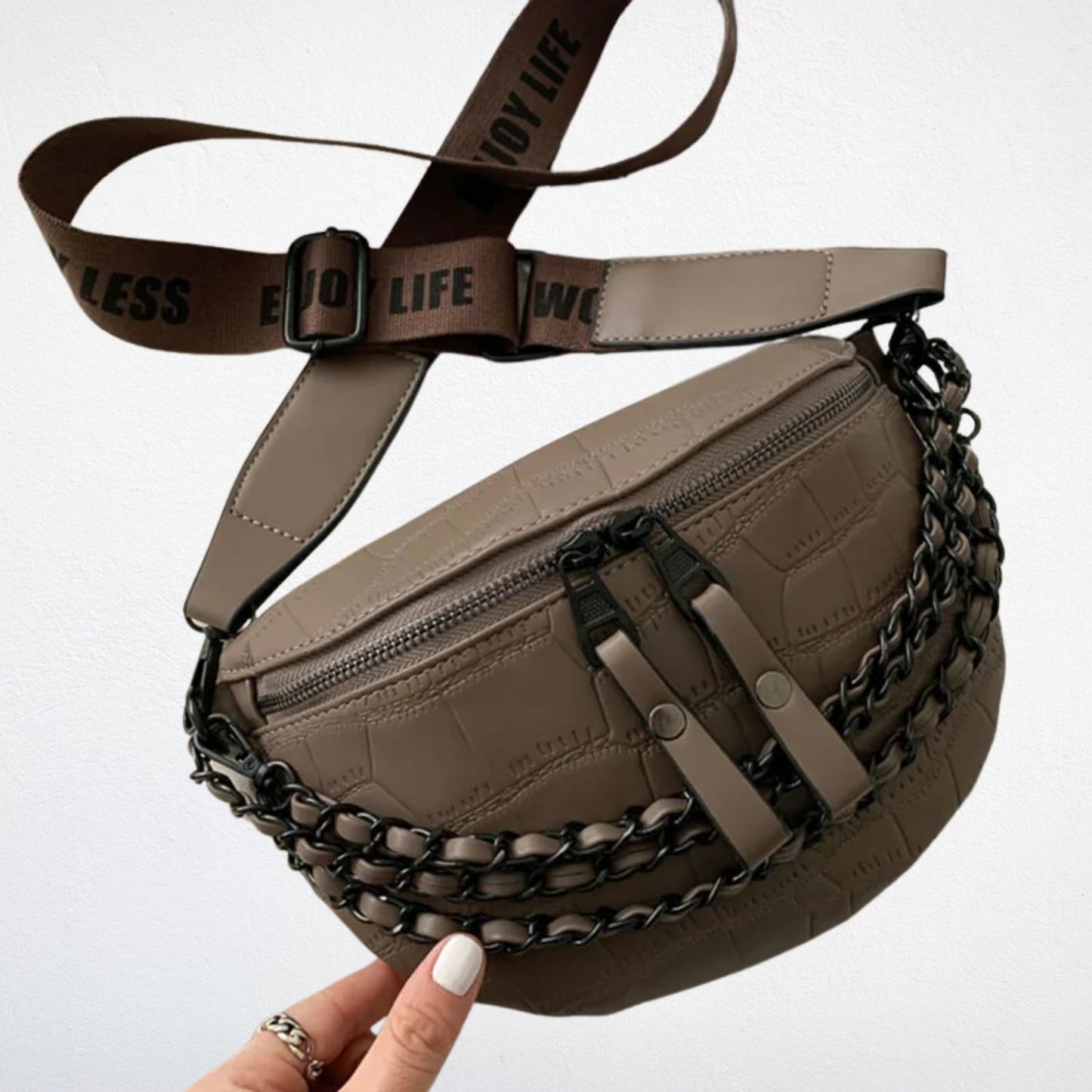 Sac Demi-Lune Bandoulière - Naïm