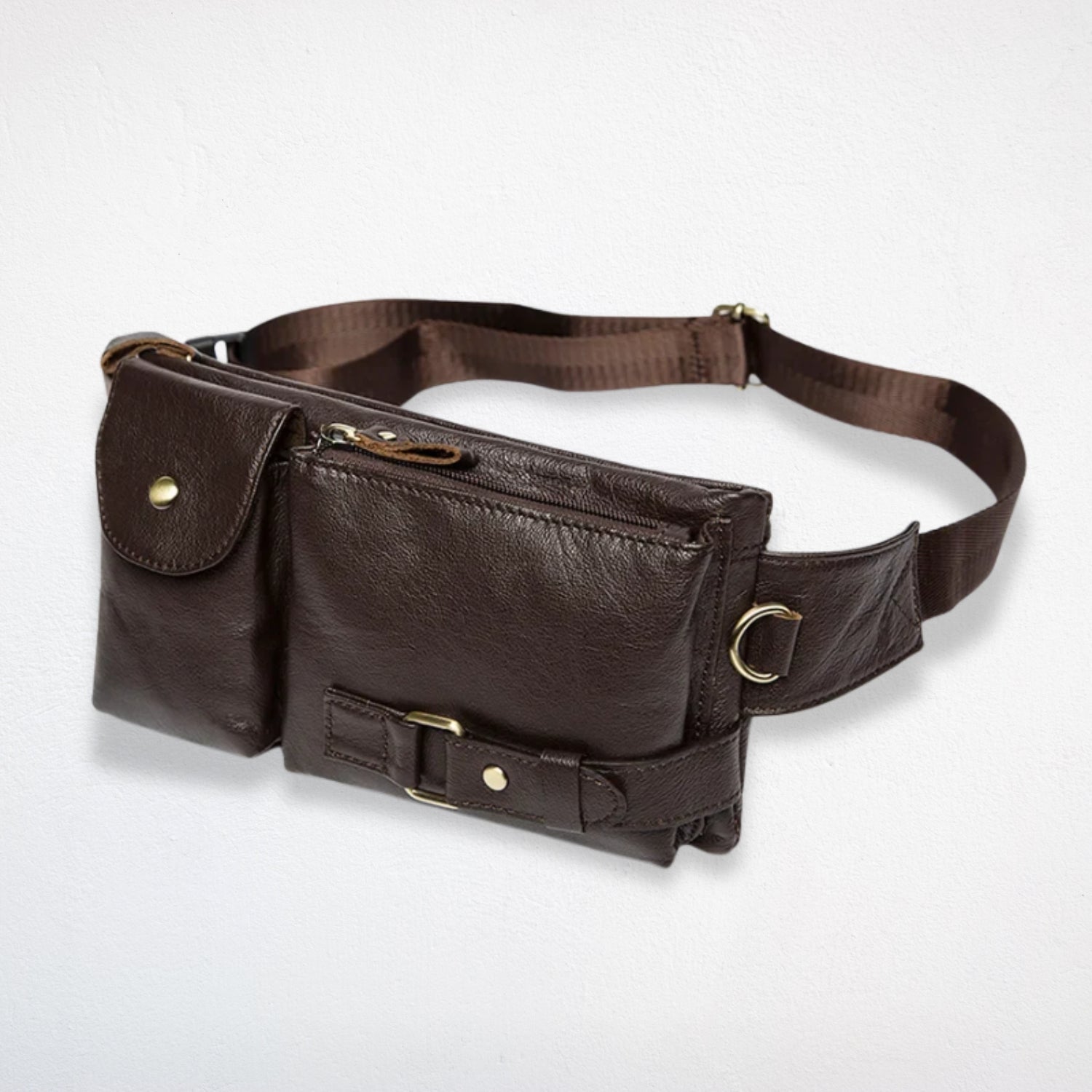Sac Banane Cuir Marron – Ysel