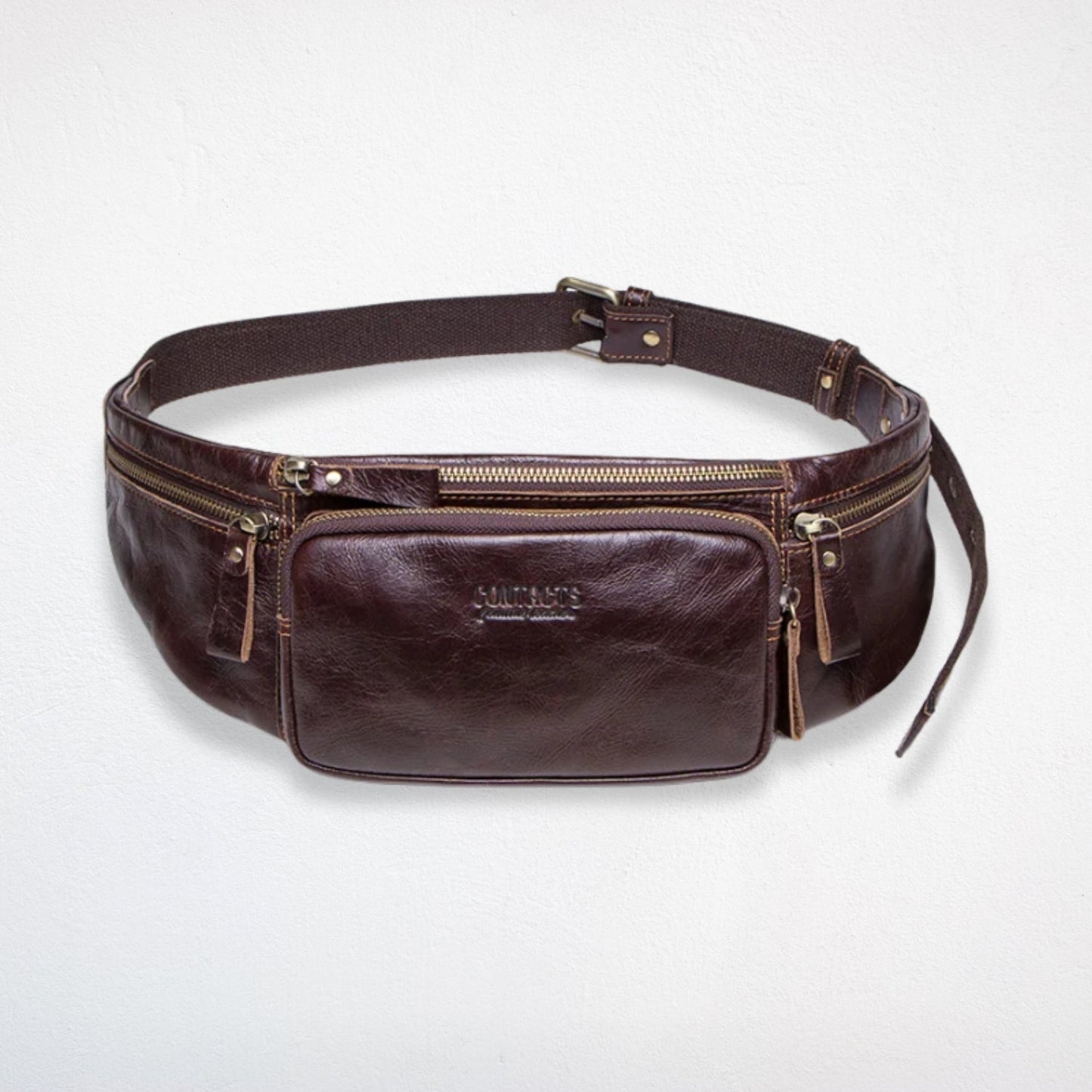 Sac Bandoulière Homme en Cuir - Vadim