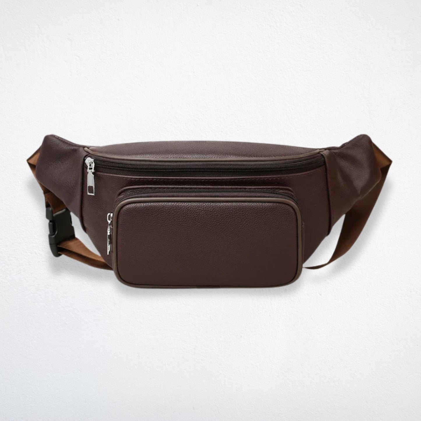 Sac Bandoulière Cuir Noir Homme - Isao