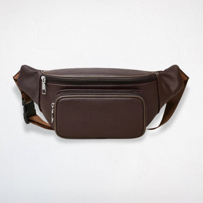 Sac Bandoulière Cuir Noir Homme - Isao