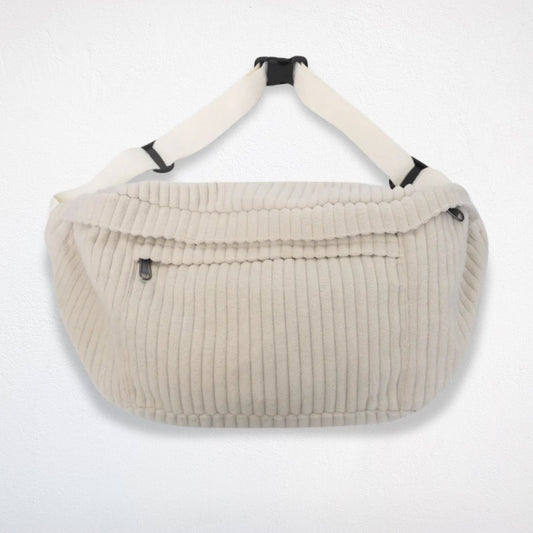 Grand Sac Banane Velours - Axel