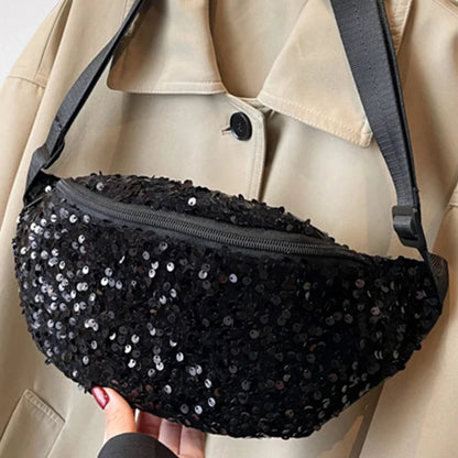 Sac Banane Paillettes Femme - Linael